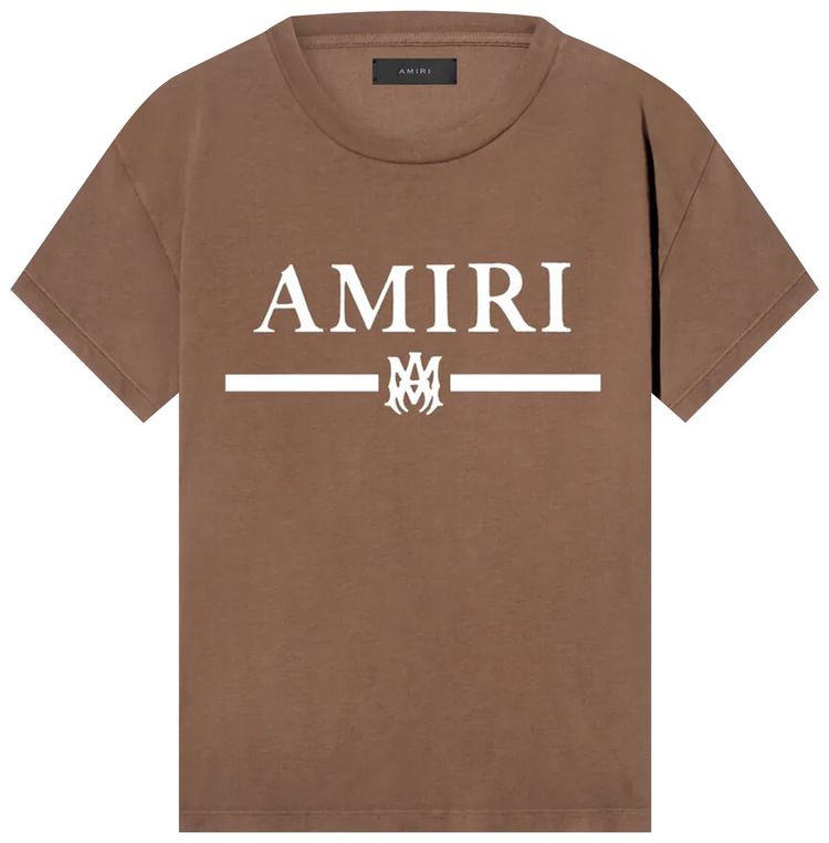 Amiri MA Bar Logo Tee Shitake