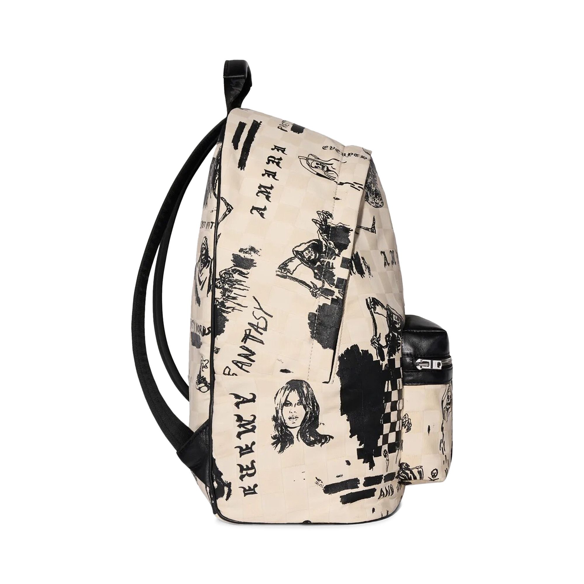 Buy Amiri x Wes Lang Sketch Print Backpack 'Alabaster