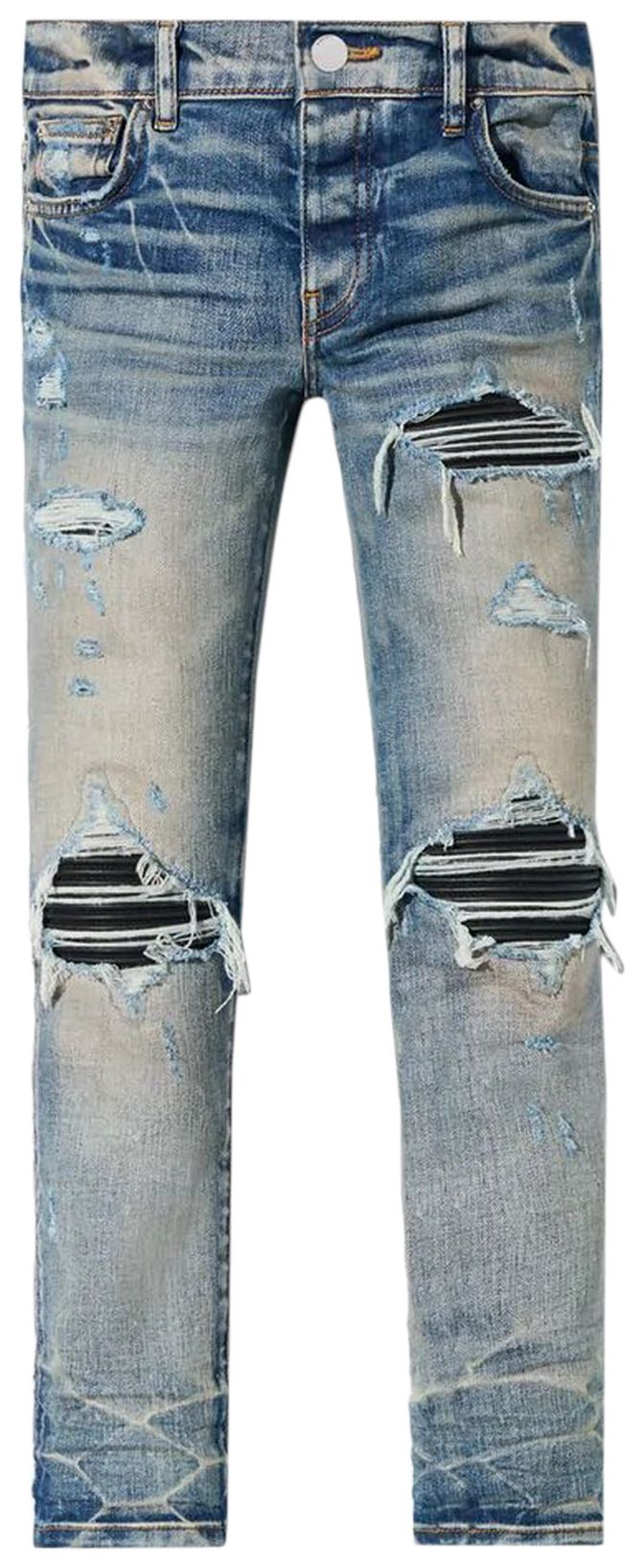 Amiri Kids MX1 Denim Clay Indigo