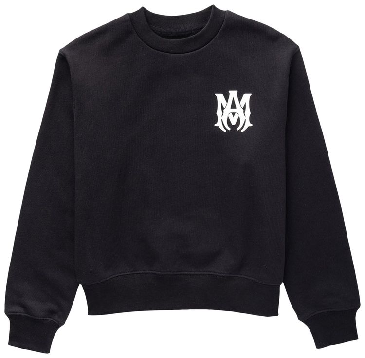 Amiri Kids MA Crewneck Black