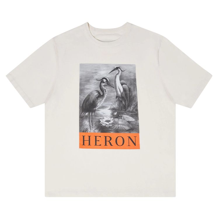Heron Preston NF Heron BW Short Sleeve Tee WhiteBlack