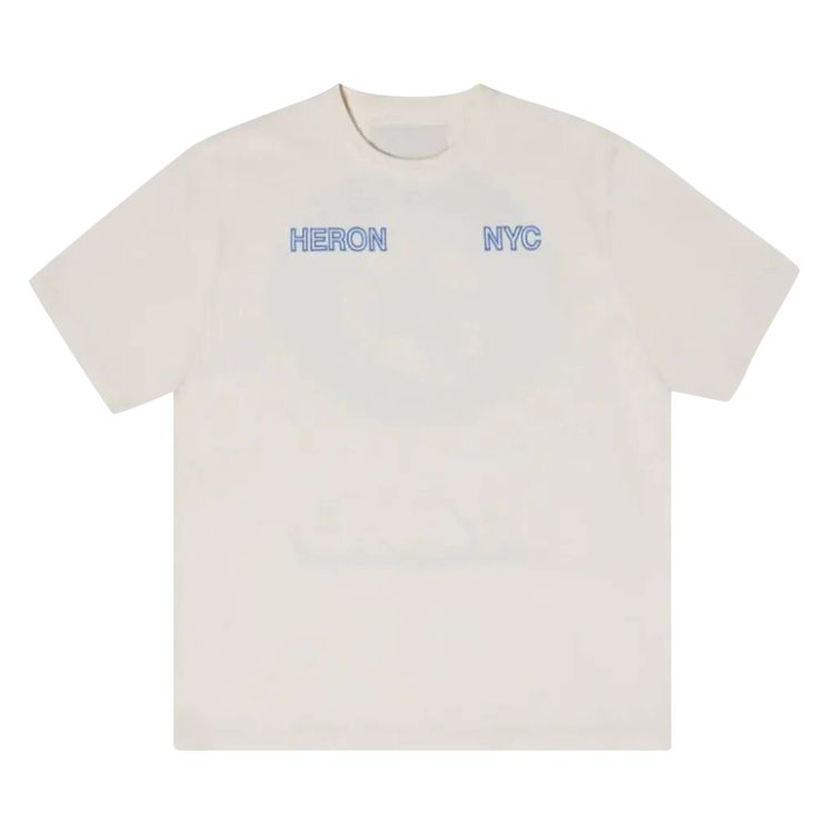 Heron Preston HP Offroad Short Sleeve Tee WhiteLight Blue