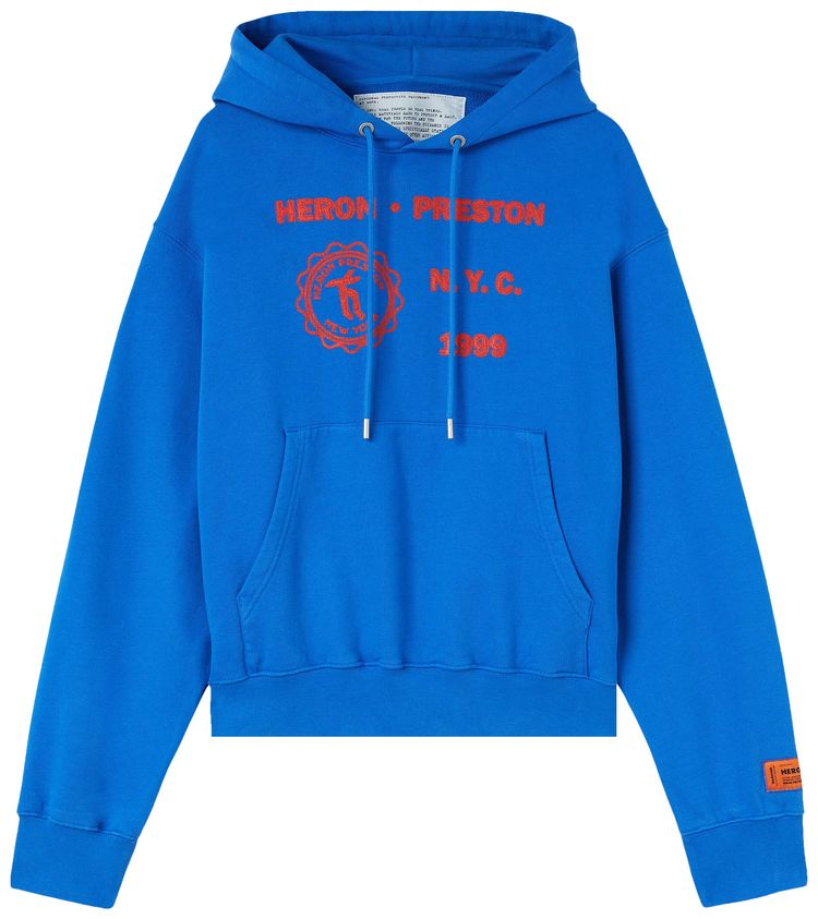 Heron Preston HP Promo Only Hoodie BlueRed