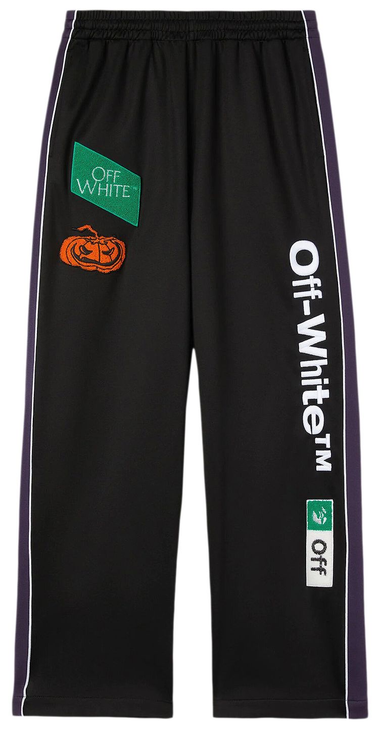 Off White Multilogo Skate Trackpant WhiteBlack