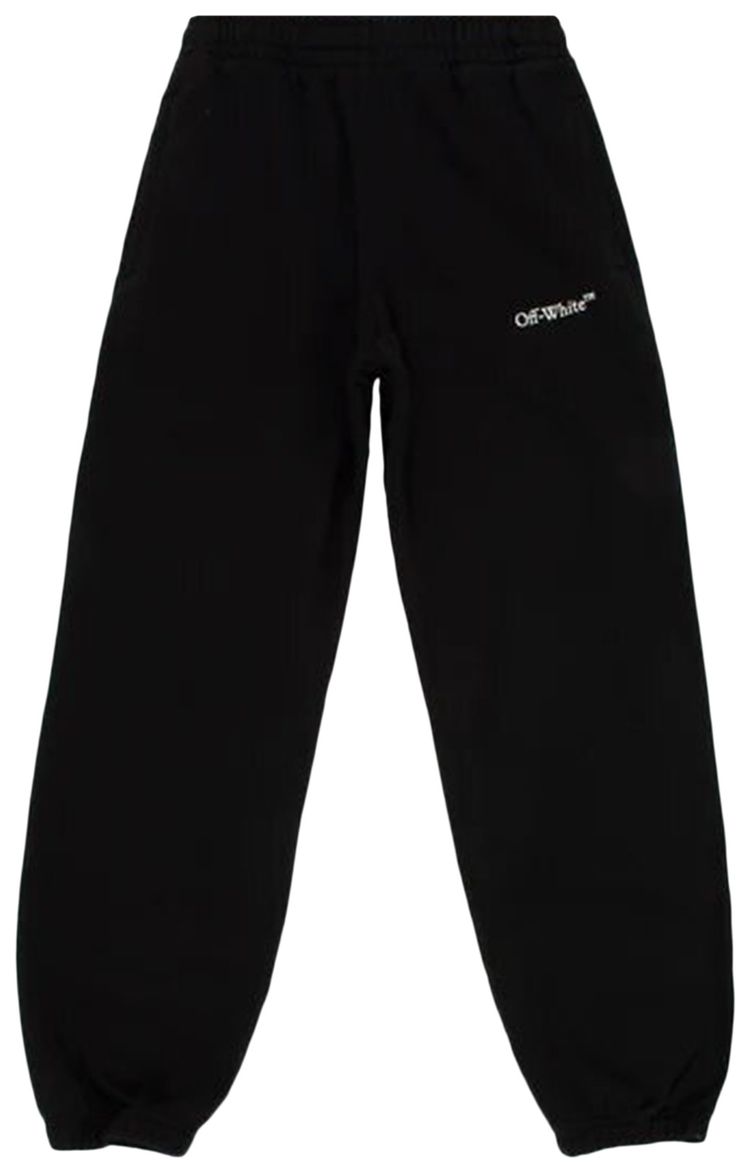 Off White Caravag Lute Slim Sweatpant BlackWhite