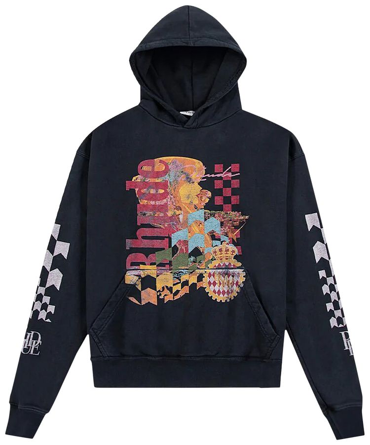 Rhude Joyride Hoodie Vintage Black