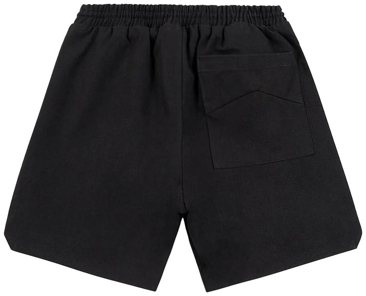Rhude Embroidered Twill Logo Short Black