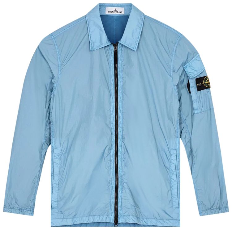 Stone Island Overshirt Mid Blue