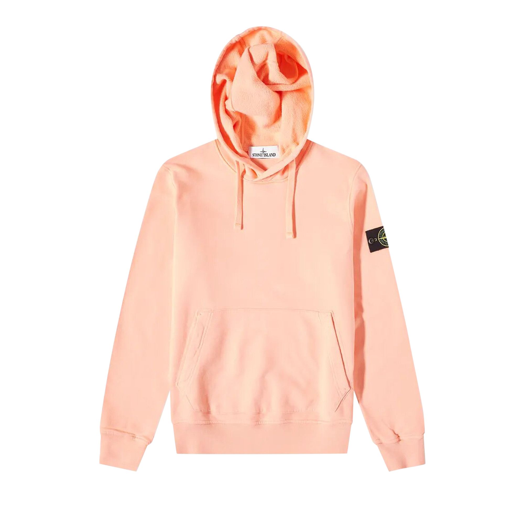 Buy Stone Island Hooded Sweatshirt Peach 771564120 V0083 GOAT