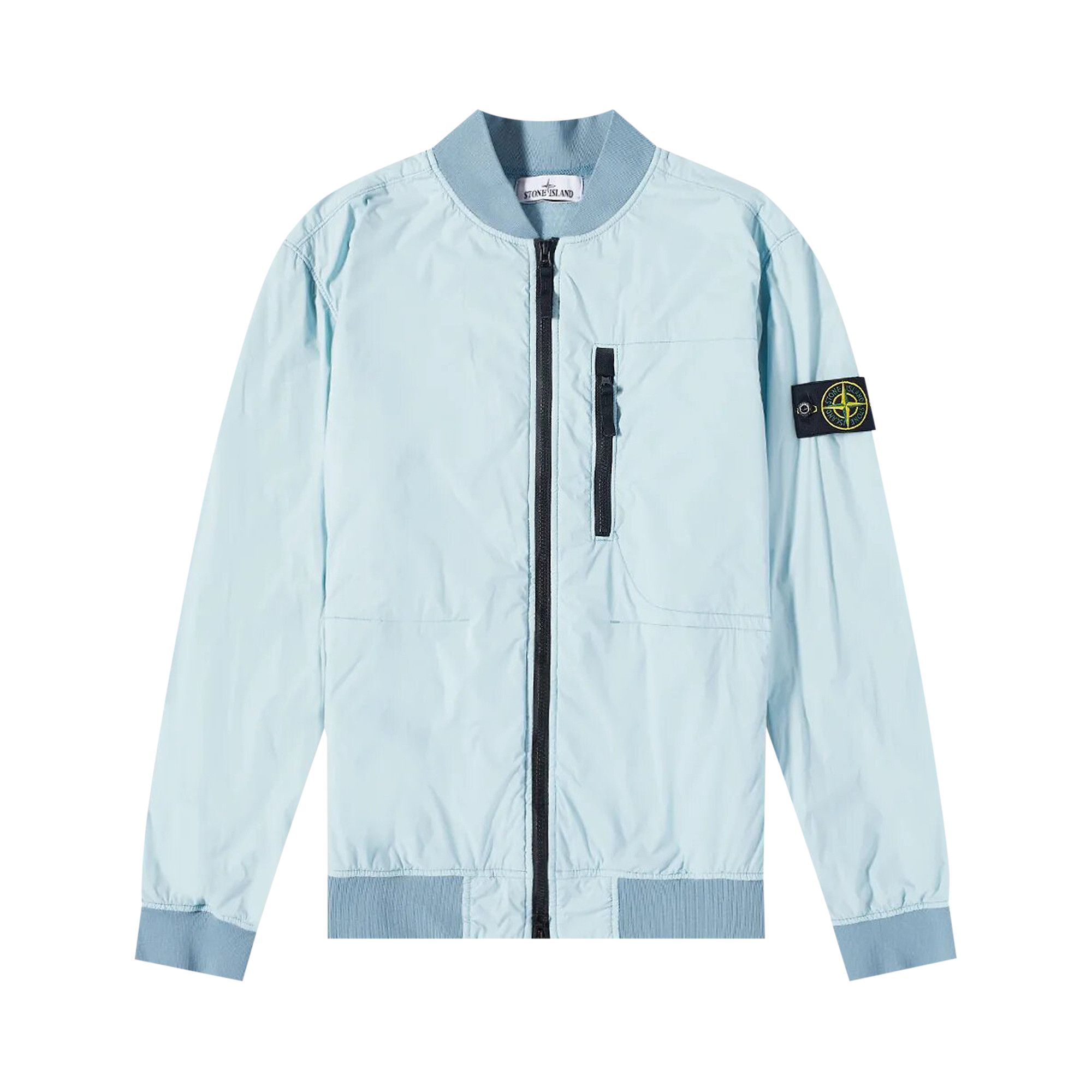 Stone Island Bomber Jacket 'Ice' | Blue | Men's Size Medium