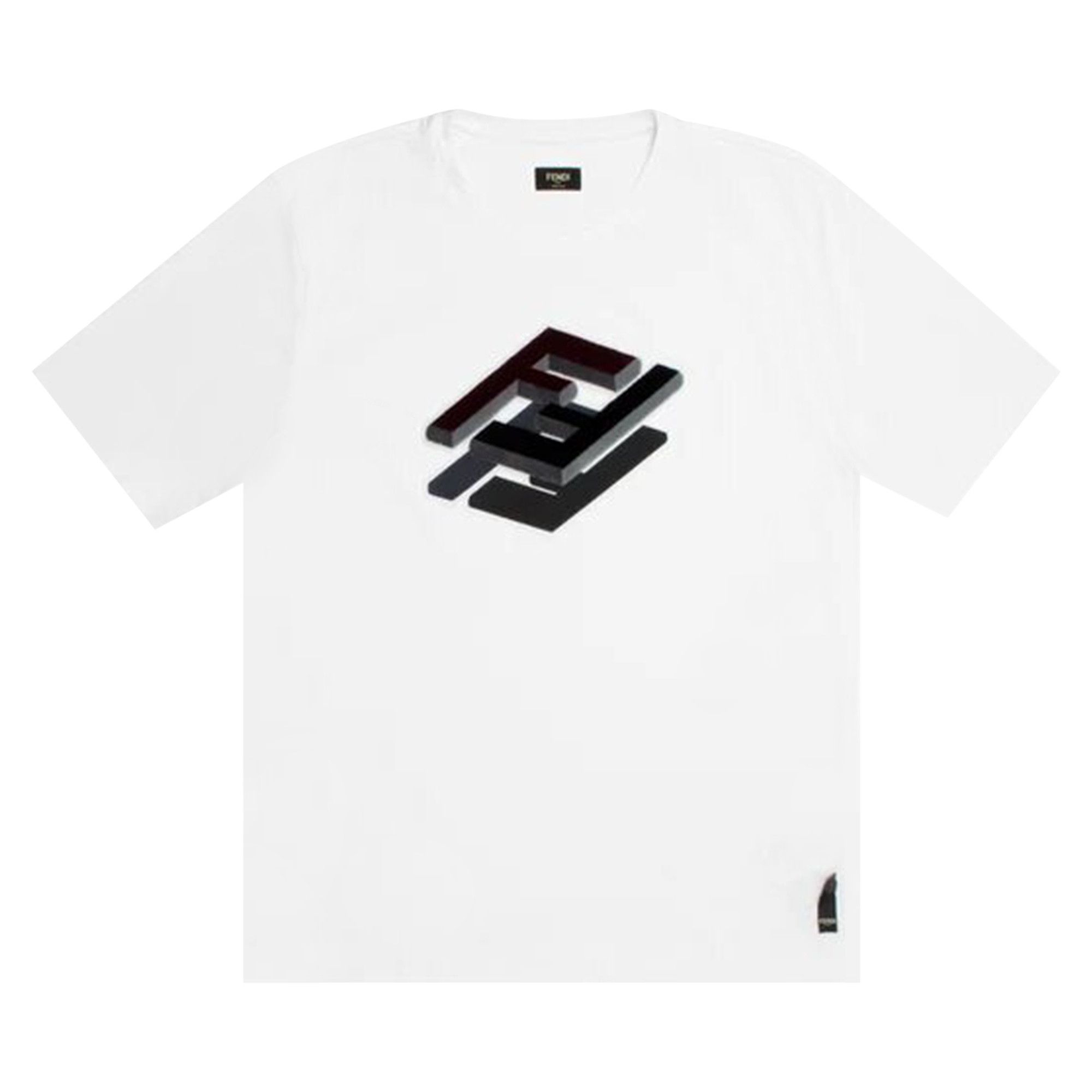 Buy Fendi FF T-Shirt 'White' - FY0936 AL36 F0QG1 | GOAT