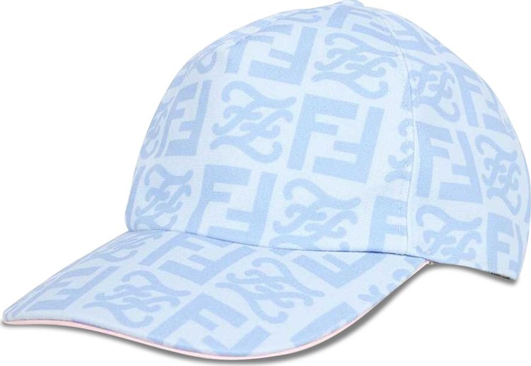 Fendi Baseball Nylon Hat 'Blue/Pink'