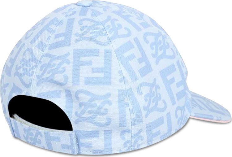 Fendi Baseball Nylon Hat BluePink