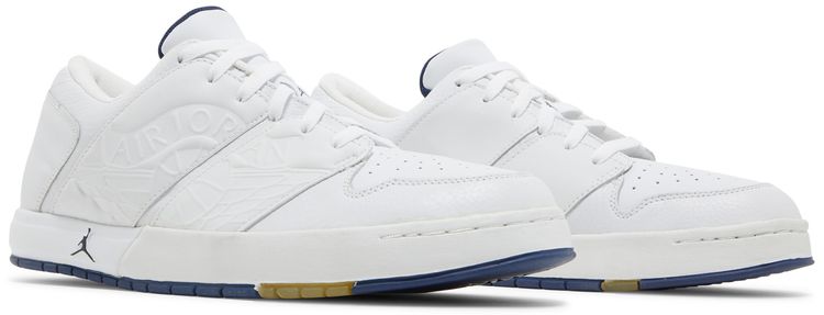 Air Jordan 1 Nu Retro Low White Midnight Navy