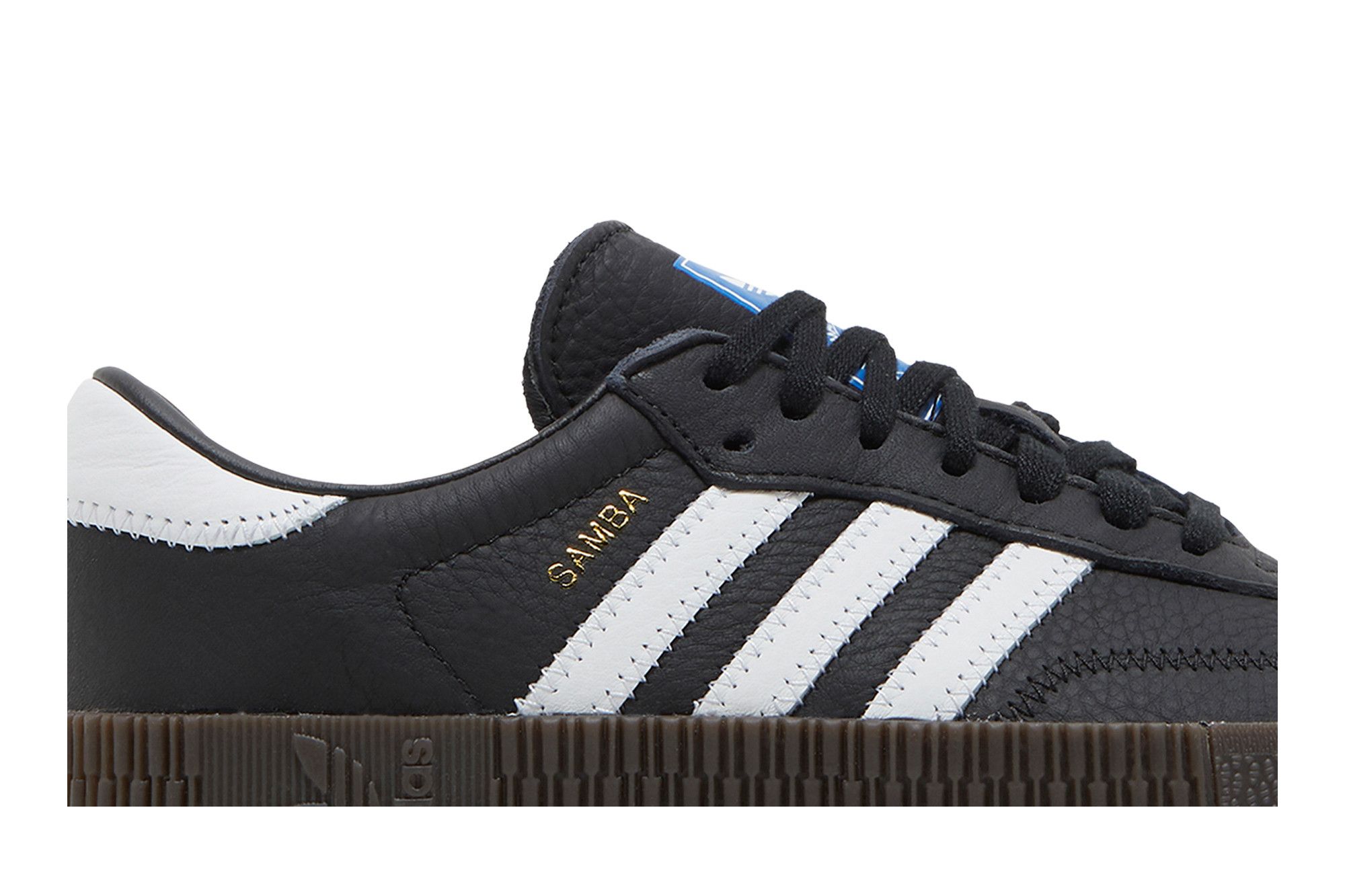 Adidas sambarose all black top