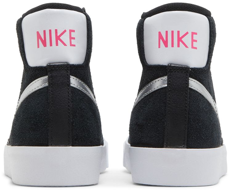 Nike Wmns Blazer Mid Vintage 77 Black Metallic Silver
