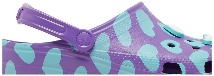 Crocs Awake NY x Classic Clog Home Is Where The Heart Is   Purple