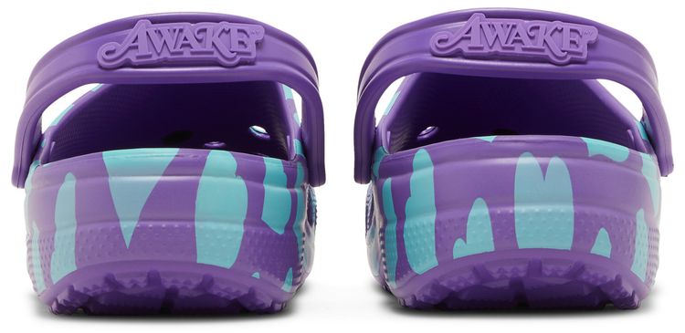 Crocs Awake NY x Classic Clog Home Is Where The Heart Is   Purple