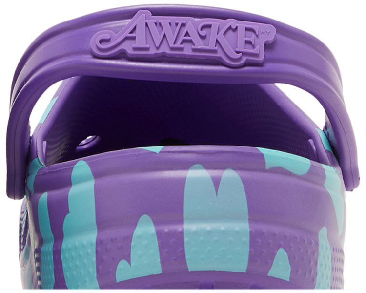 Crocs Awake NY x Classic Clog Home Is Where The Heart Is   Purple