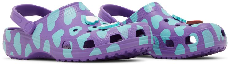 Crocs Awake NY x Classic Clog Home Is Where The Heart Is   Purple