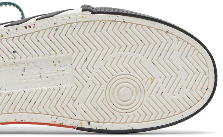 Off White Vulc Sneaker White Navy Blue