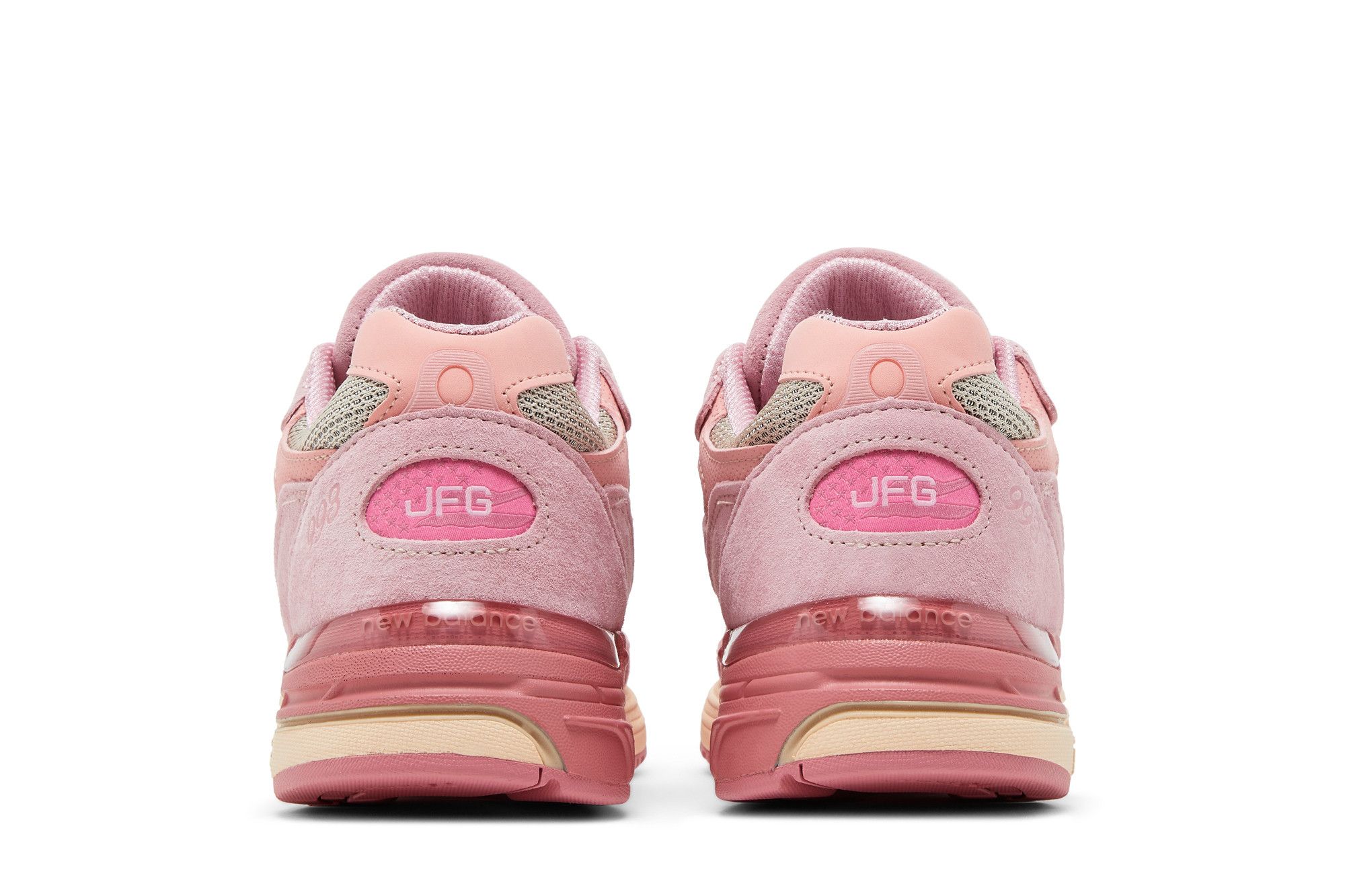 Pink 993 new balance shoes clearance