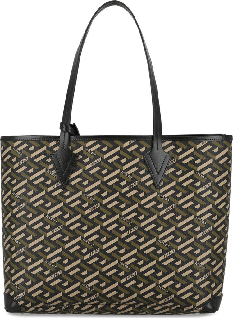 Versace La Greca Signature Tote Bag Multicolor