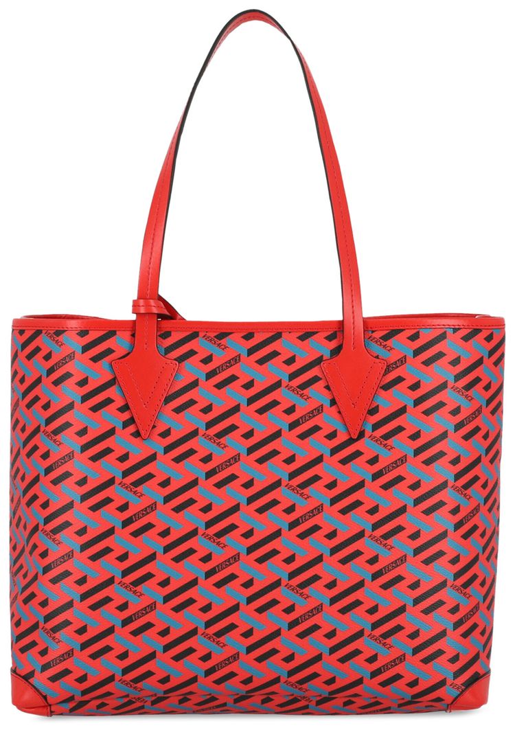 Versace La Greca Signature Tote Bag Multicolor