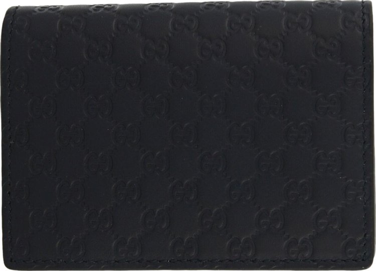 GUCCI Mens Wallet microguccissima Dark Blue GG Bifold Signature Leather New  : : Bags, Wallets and Luggage