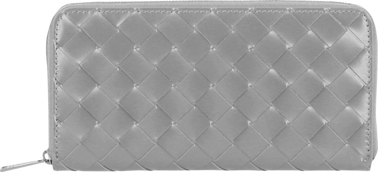 Bottega Veneta Intrecciato Leather Zip Around Wallet 'Multicolor'