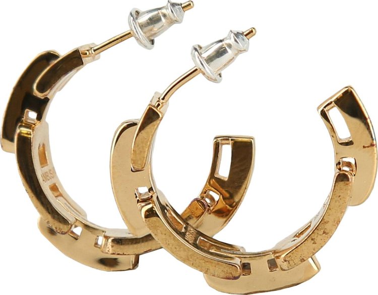 Ambush Chain Hoop Earrings 'Metallic Gold'