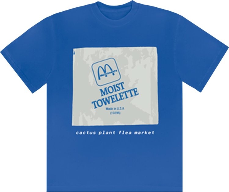 Cactus Plant Flea Market x McDonald's Moist Towelette Tee 'Patient'