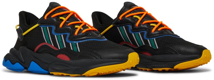 Angel Chen x adidas Ozweego Black Collegiate Green