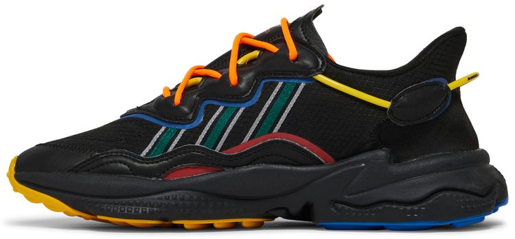 Angel Chen x adidas Ozweego Black Collegiate Green