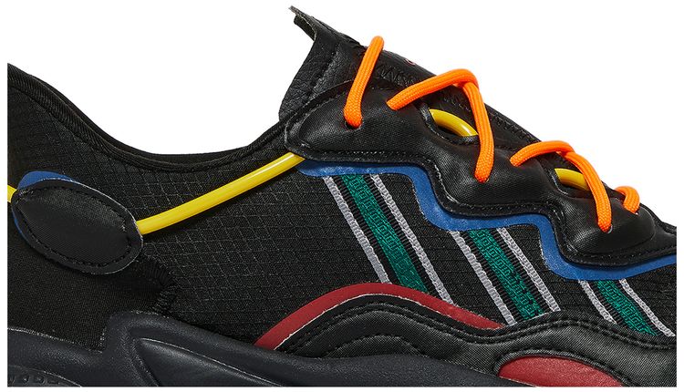 Angel Chen x adidas Ozweego Black Collegiate Green