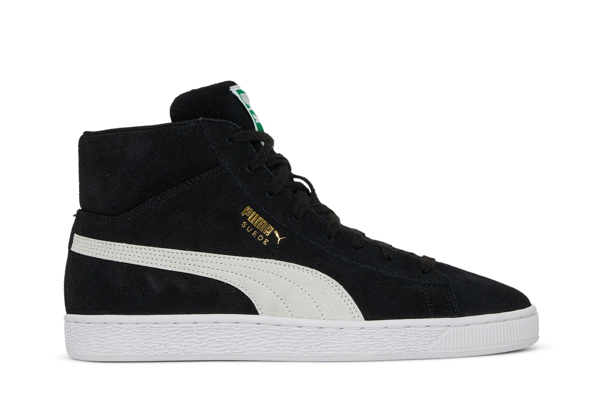 Buy Suede Mid 21 Black 380205 01 GOAT AU