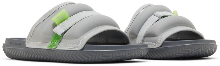 Nike Jordan Super Play Slide Silver Green Bean