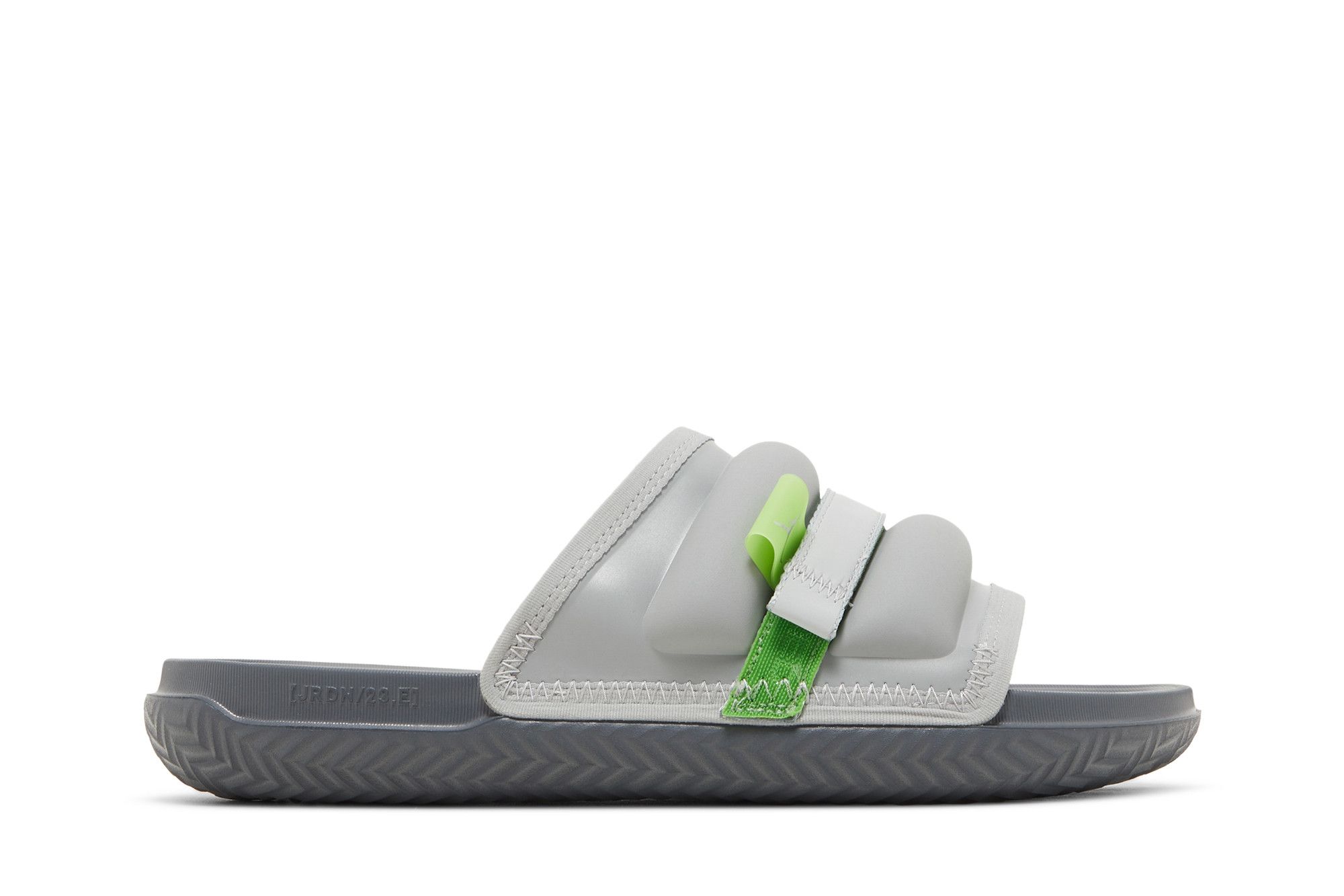 Green jordan slides deals