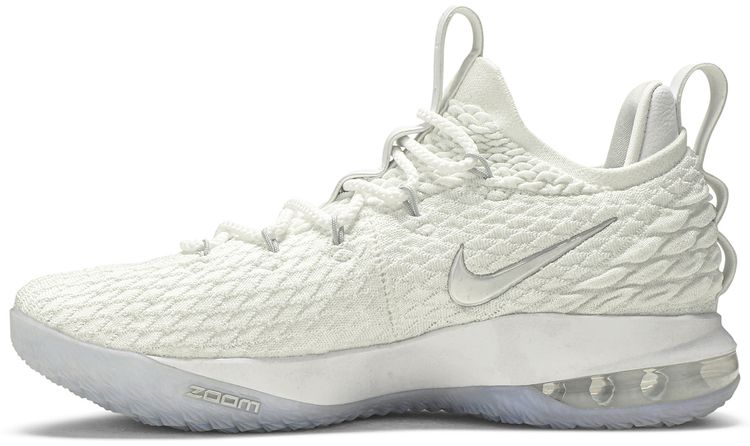Nike LeBron 15 Low White Metallic
