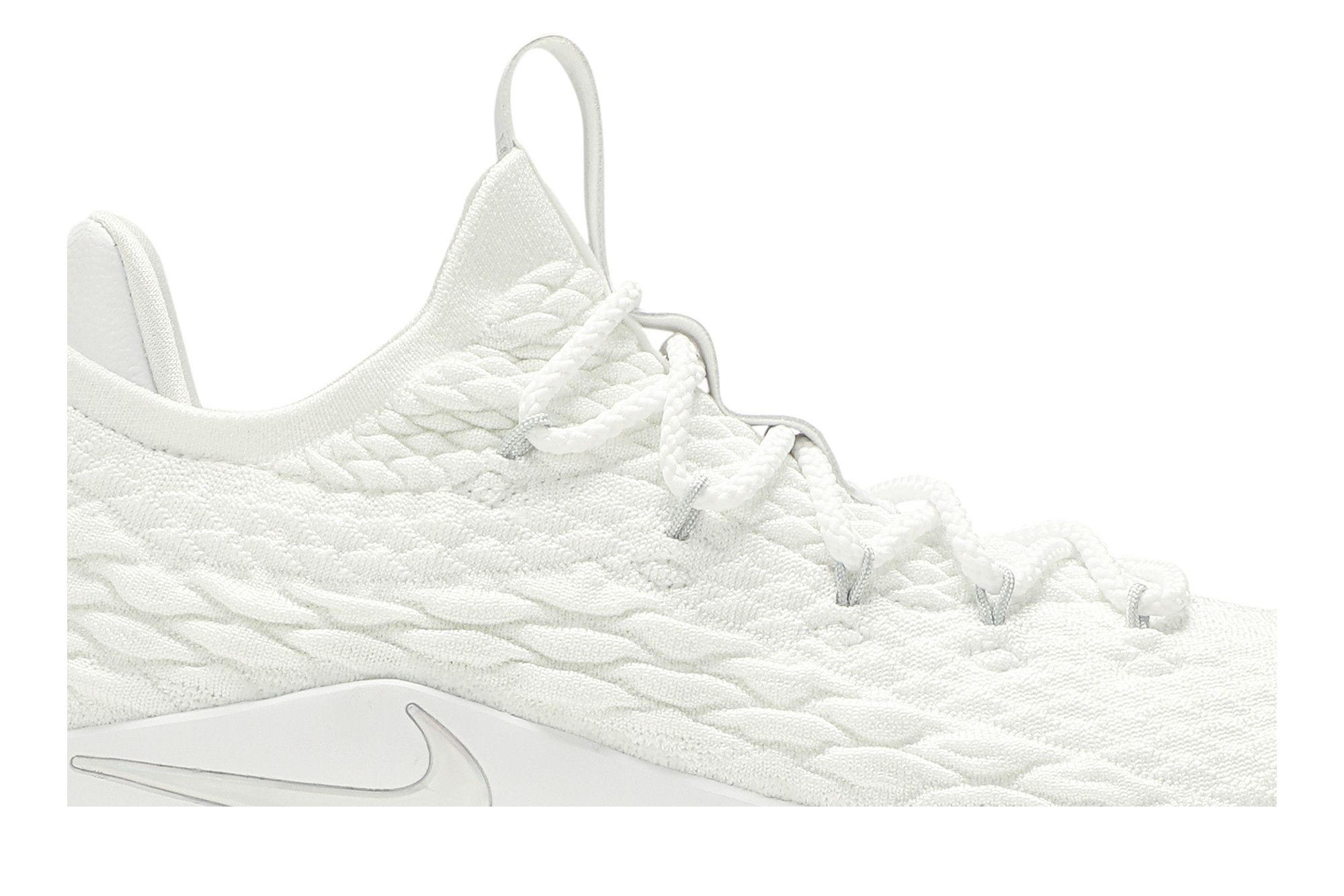 Buy LeBron 15 Low White Metallic AO1755 100 GOAT CA