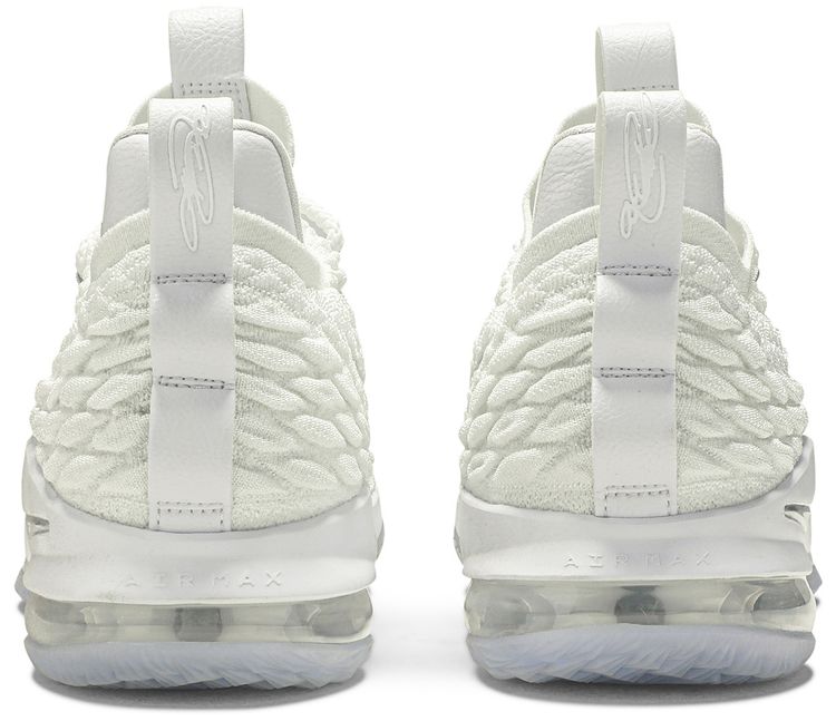 Nike LeBron 15 Low White Metallic