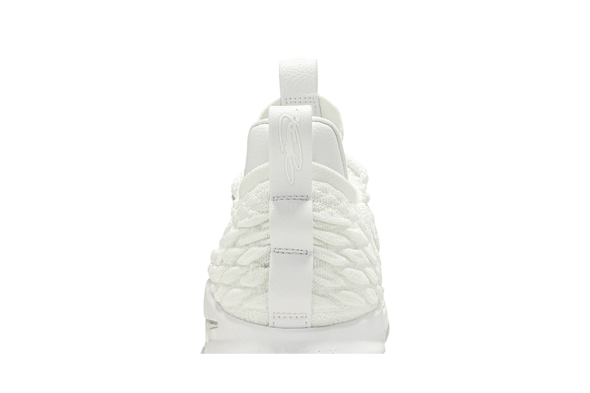 Size 12.0 LeBron 15 Low White Metallic