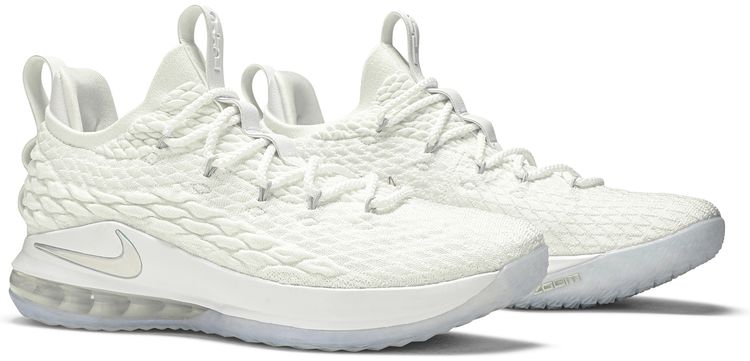 Nike LeBron 15 Low White Metallic
