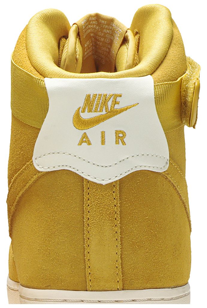 Nike Air Force 1 High Suede Yellow Ochre