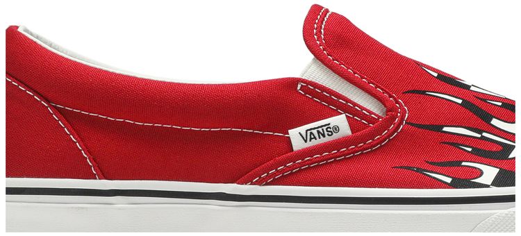 Slip On Checker Flame