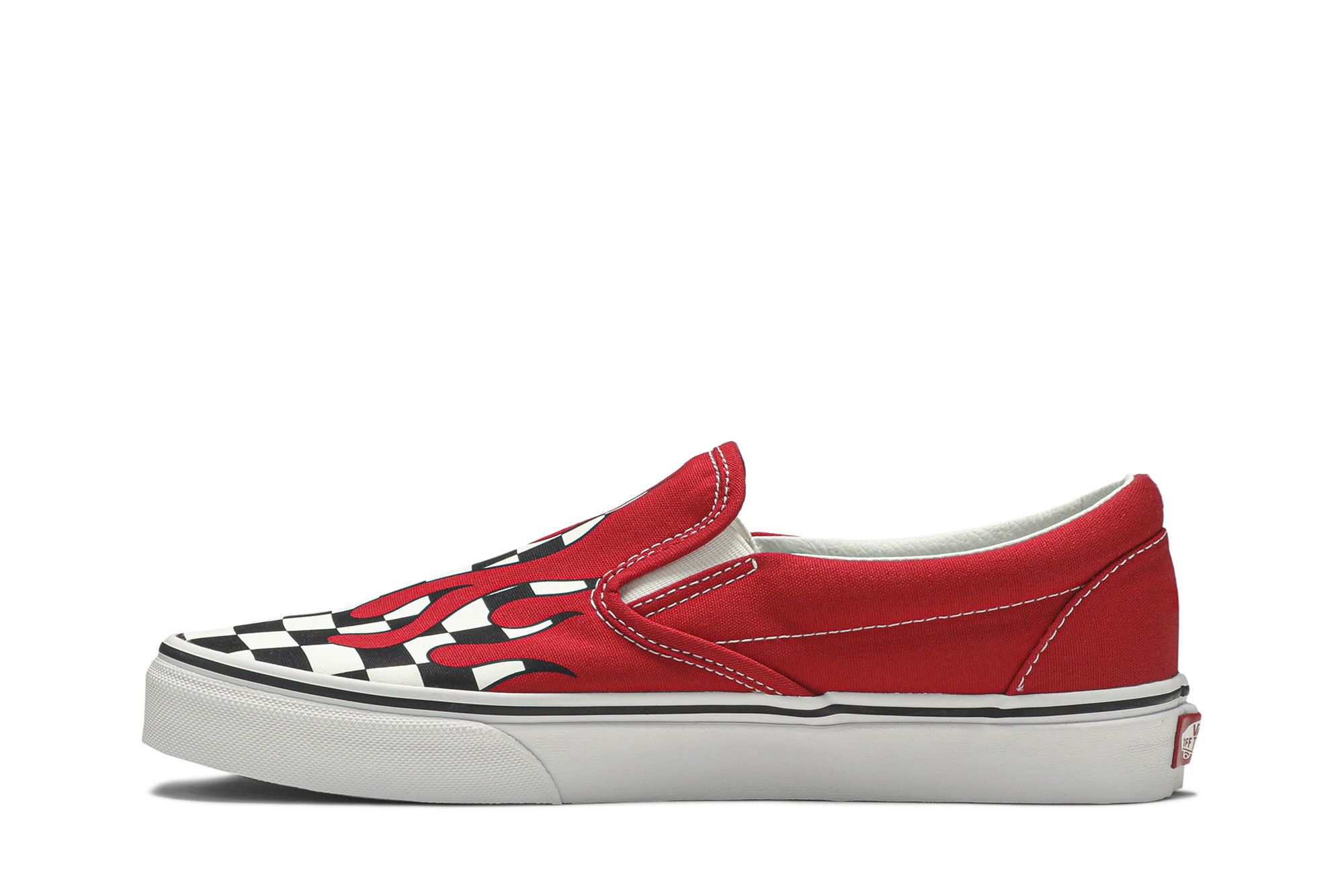 Buy Slip On Checker Flame VN0A38F7RX5 GOAT