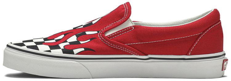Slip On Checker Flame