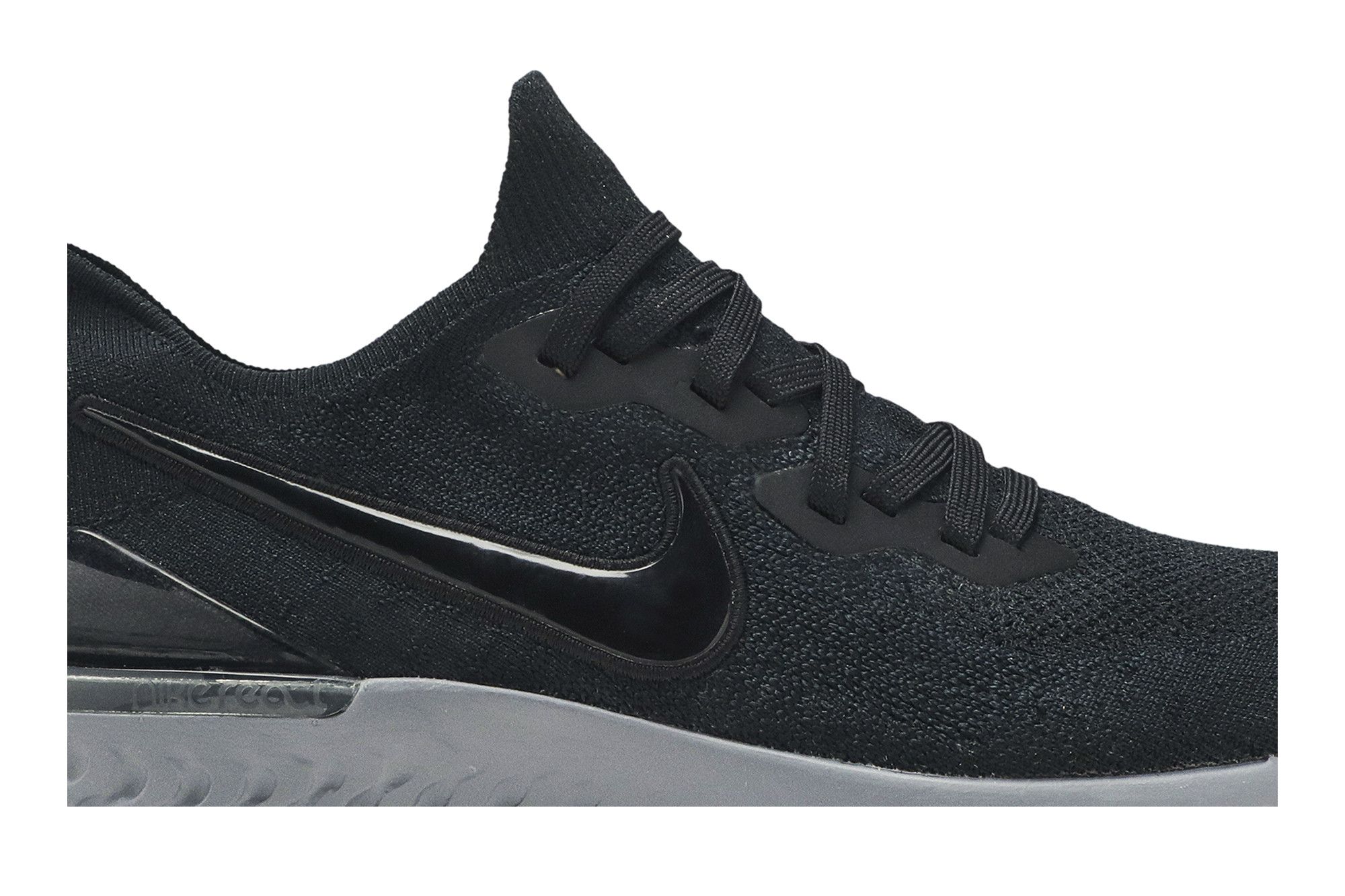 Epic react flyknit 2 all black sale
