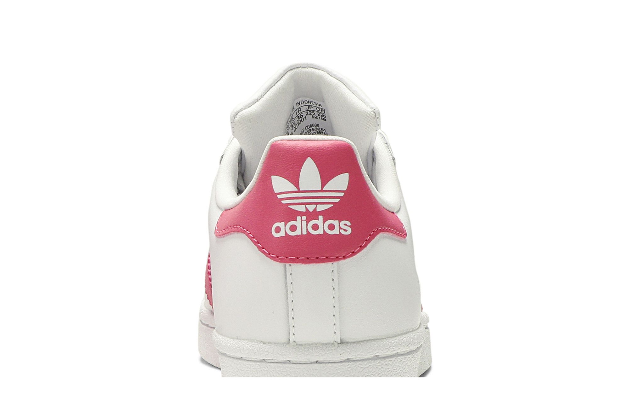 Buy Superstar J White Real Pink CG6608 GOAT