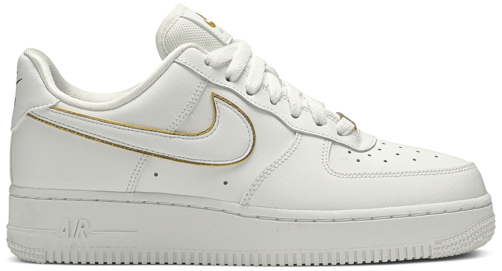 nike air force 1 07 ess metallic gold